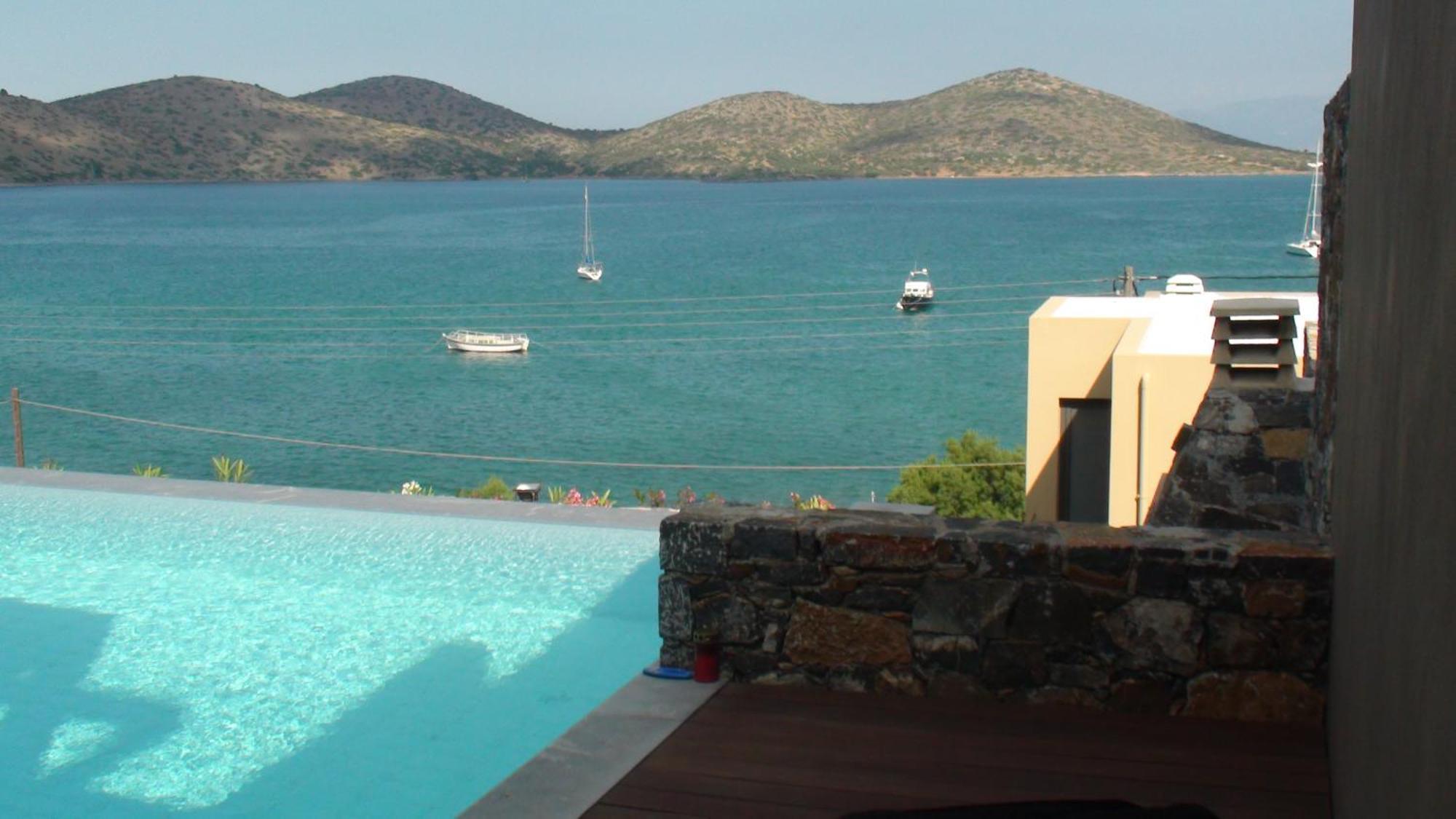 Andromeda Sea View Villa Epano Elounda Zewnętrze zdjęcie