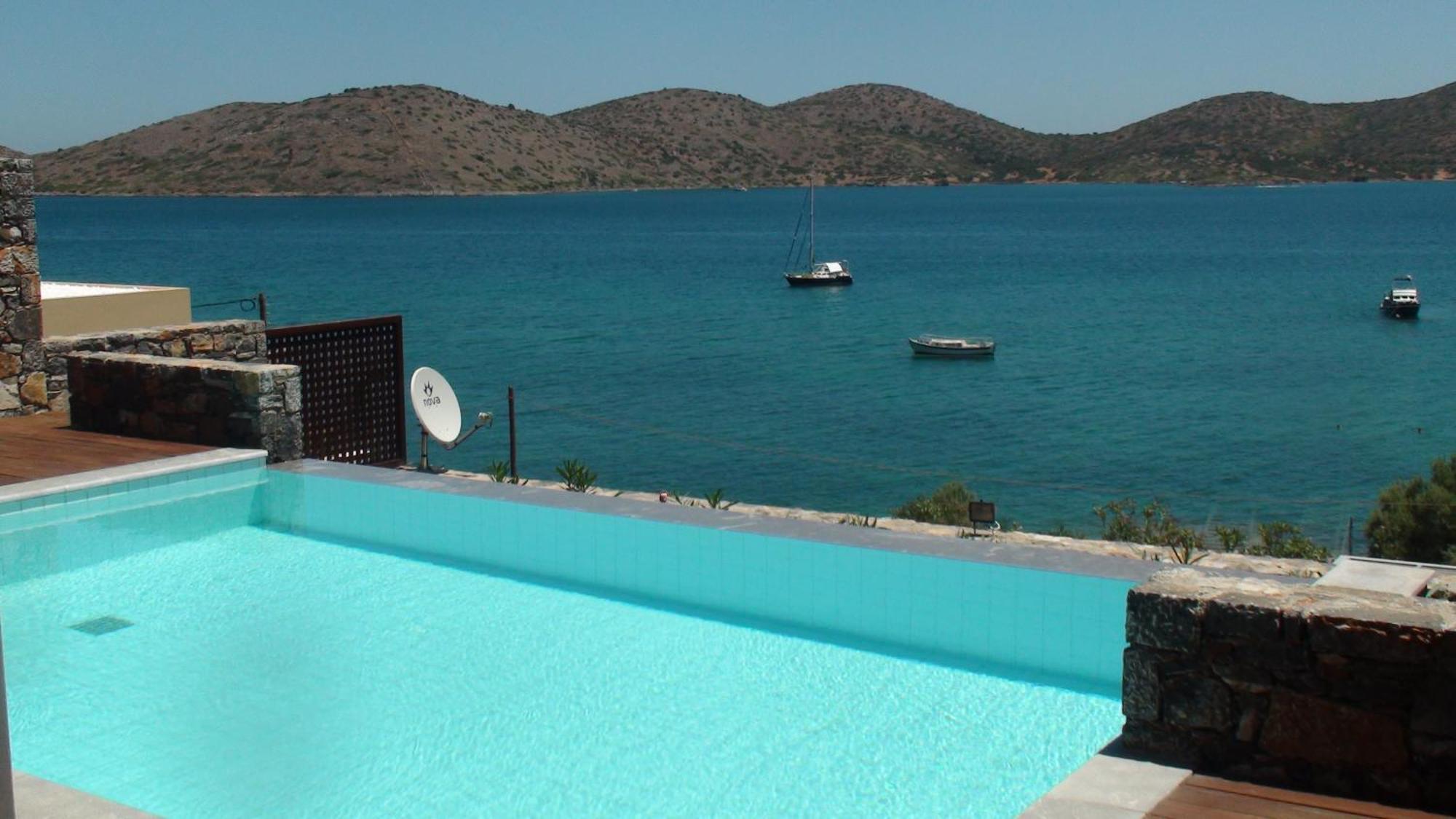 Andromeda Sea View Villa Epano Elounda Zewnętrze zdjęcie