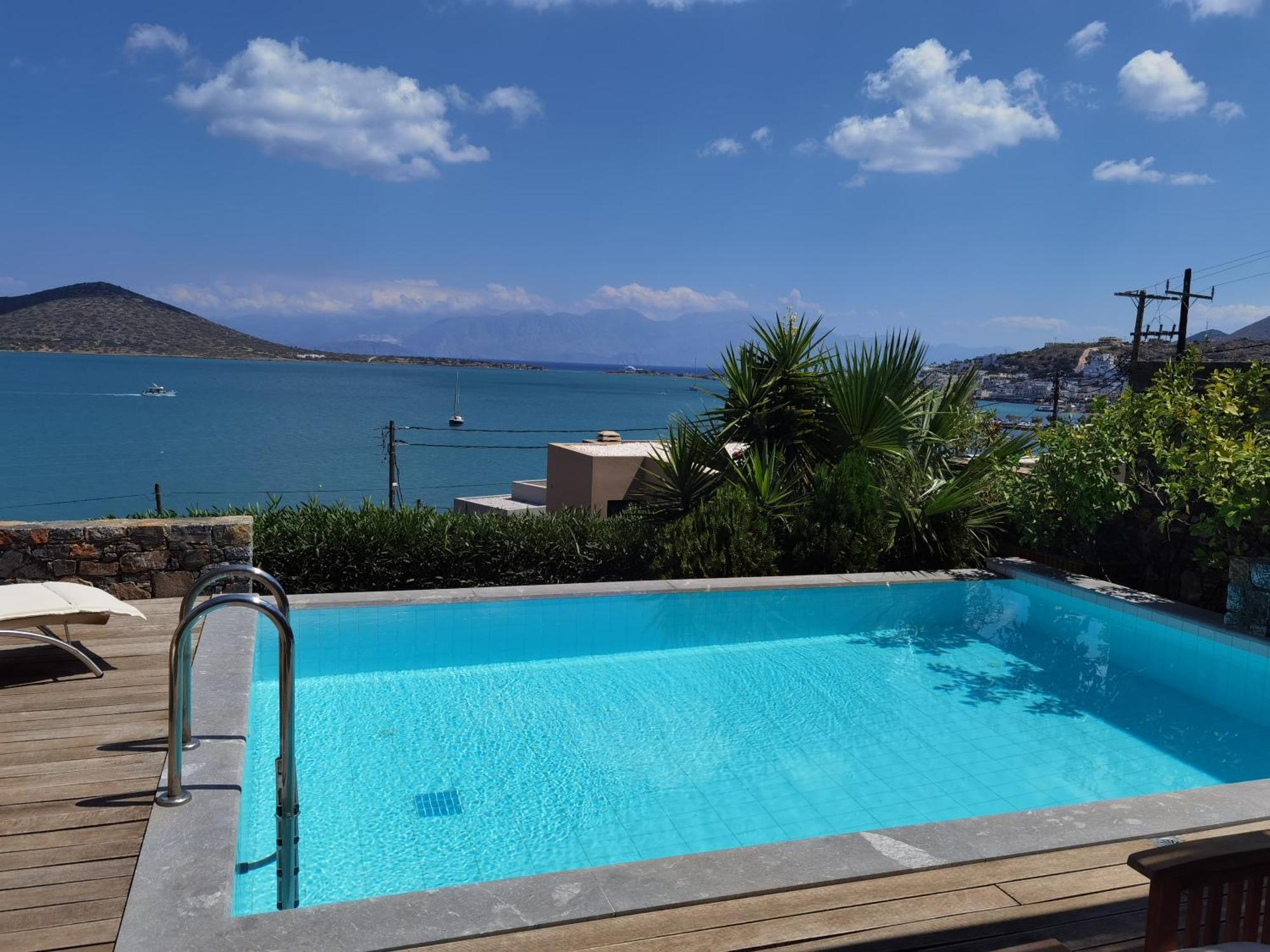 Andromeda Sea View Villa Epano Elounda Zewnętrze zdjęcie
