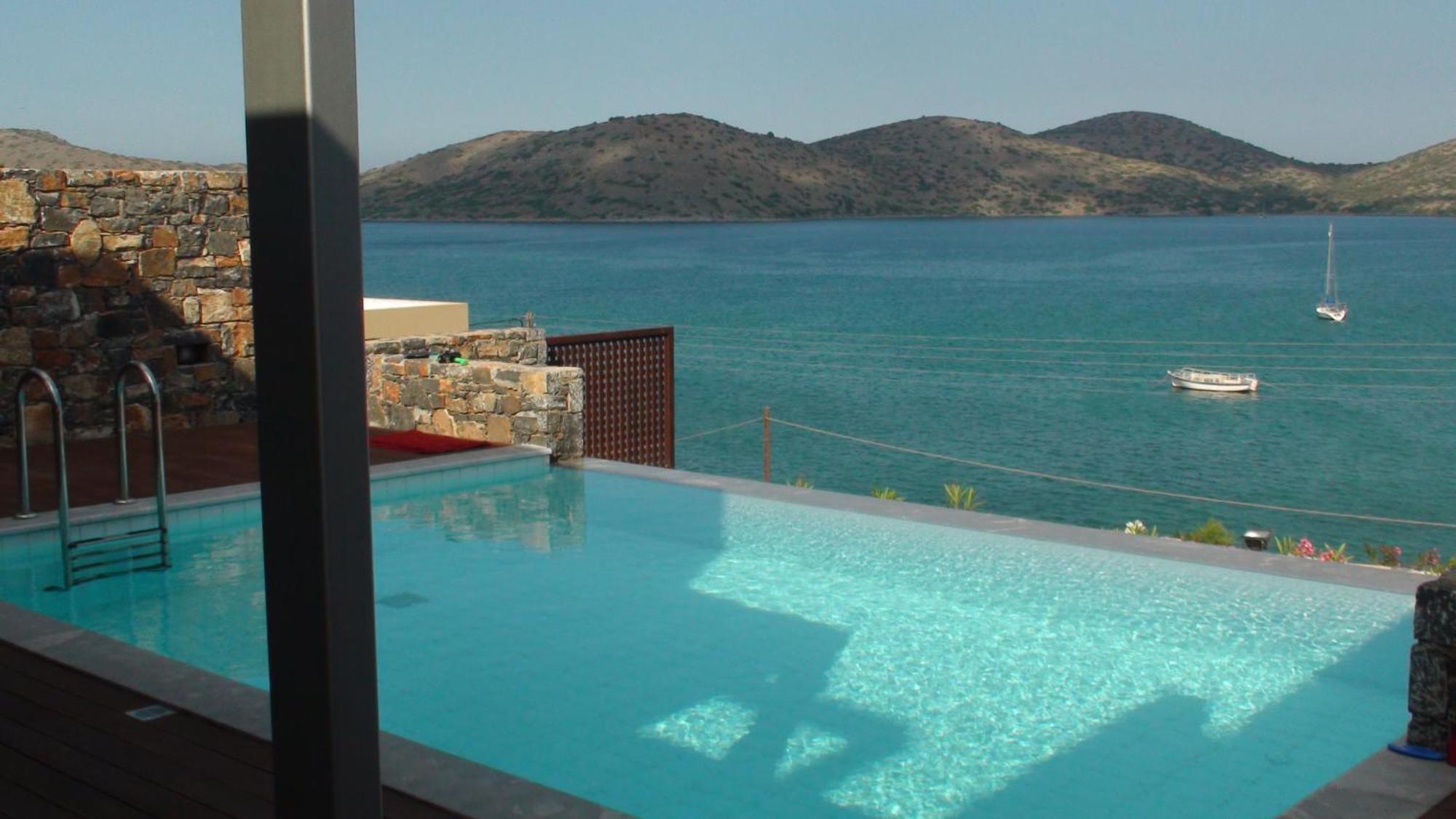 Andromeda Sea View Villa Epano Elounda Zewnętrze zdjęcie